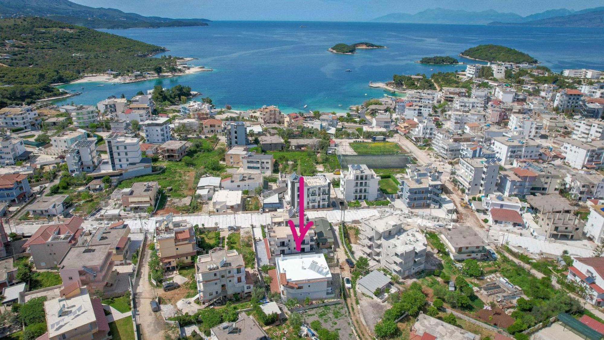 Guesthouse Moonlight Downtown Ksamil Eksteriør billede