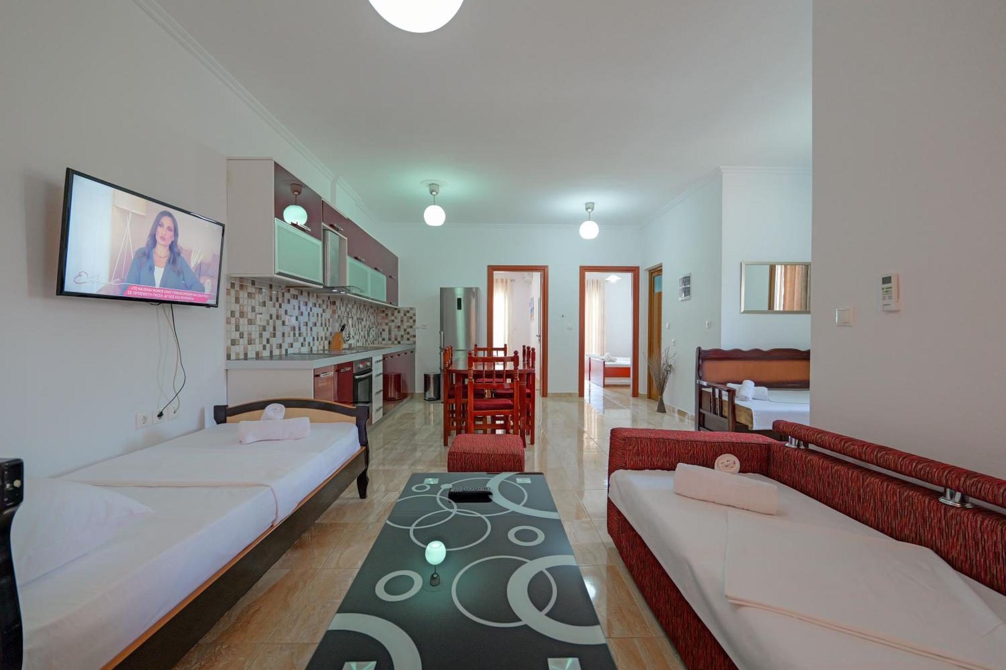 Guesthouse Moonlight Downtown Ksamil Eksteriør billede