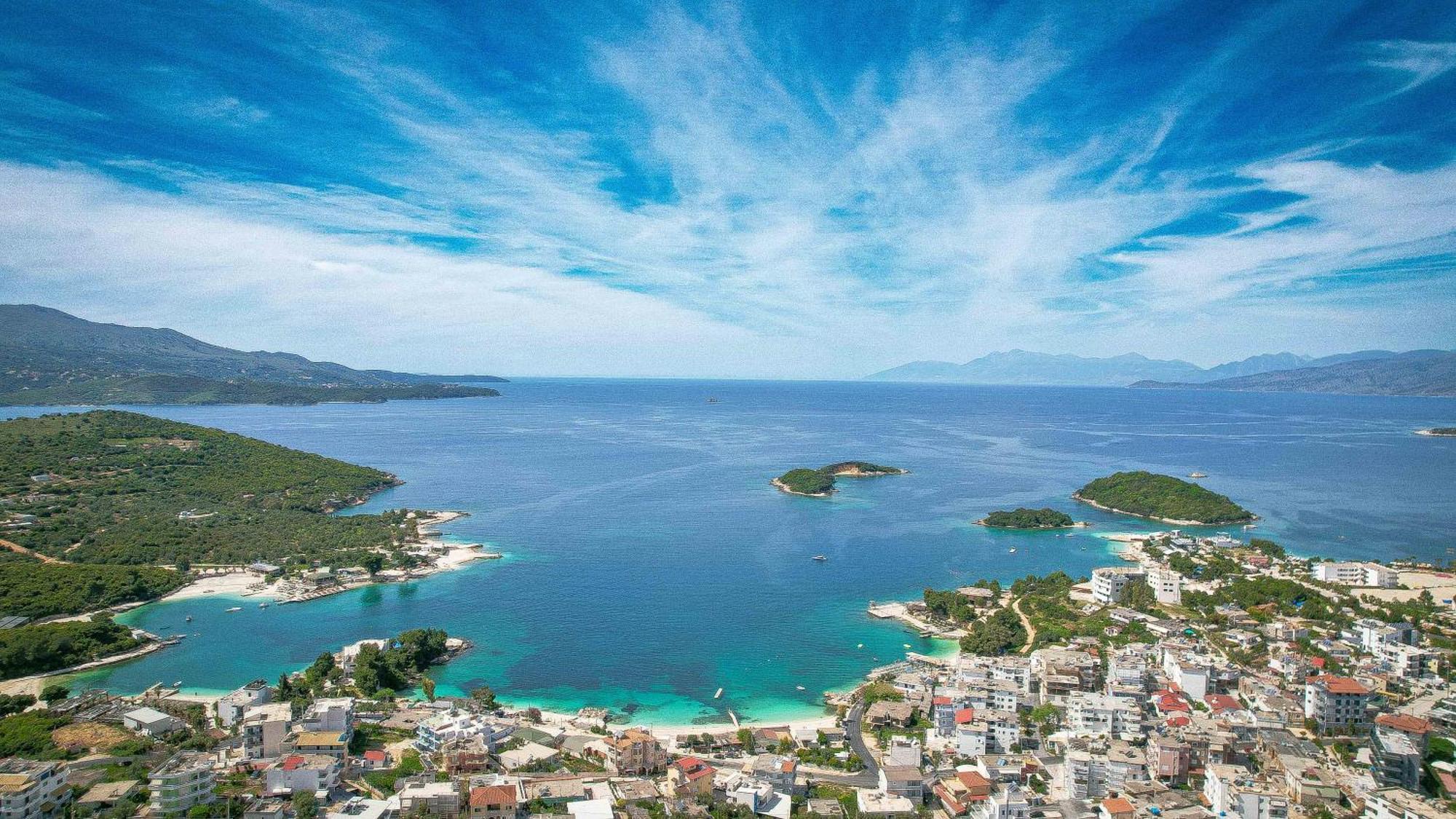Guesthouse Moonlight Downtown Ksamil Eksteriør billede